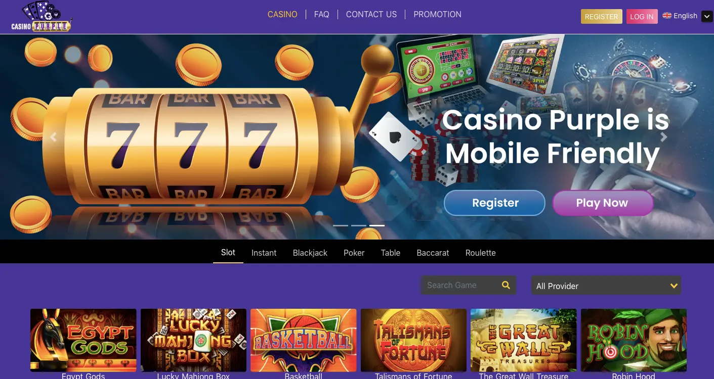 Purple Casino Official Website for Slots and Live Games image 2